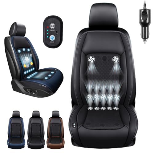 Ventilated Car Seat Cushion – Cooling & Ergonomic Comfort