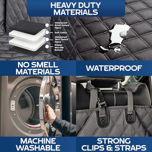 Ruff Liners – Full Protection for Car Doors and Seats for Pets