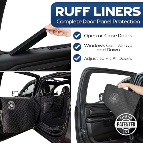 Ruff Liners – Full Protection for Car Doors and Seats for Pets