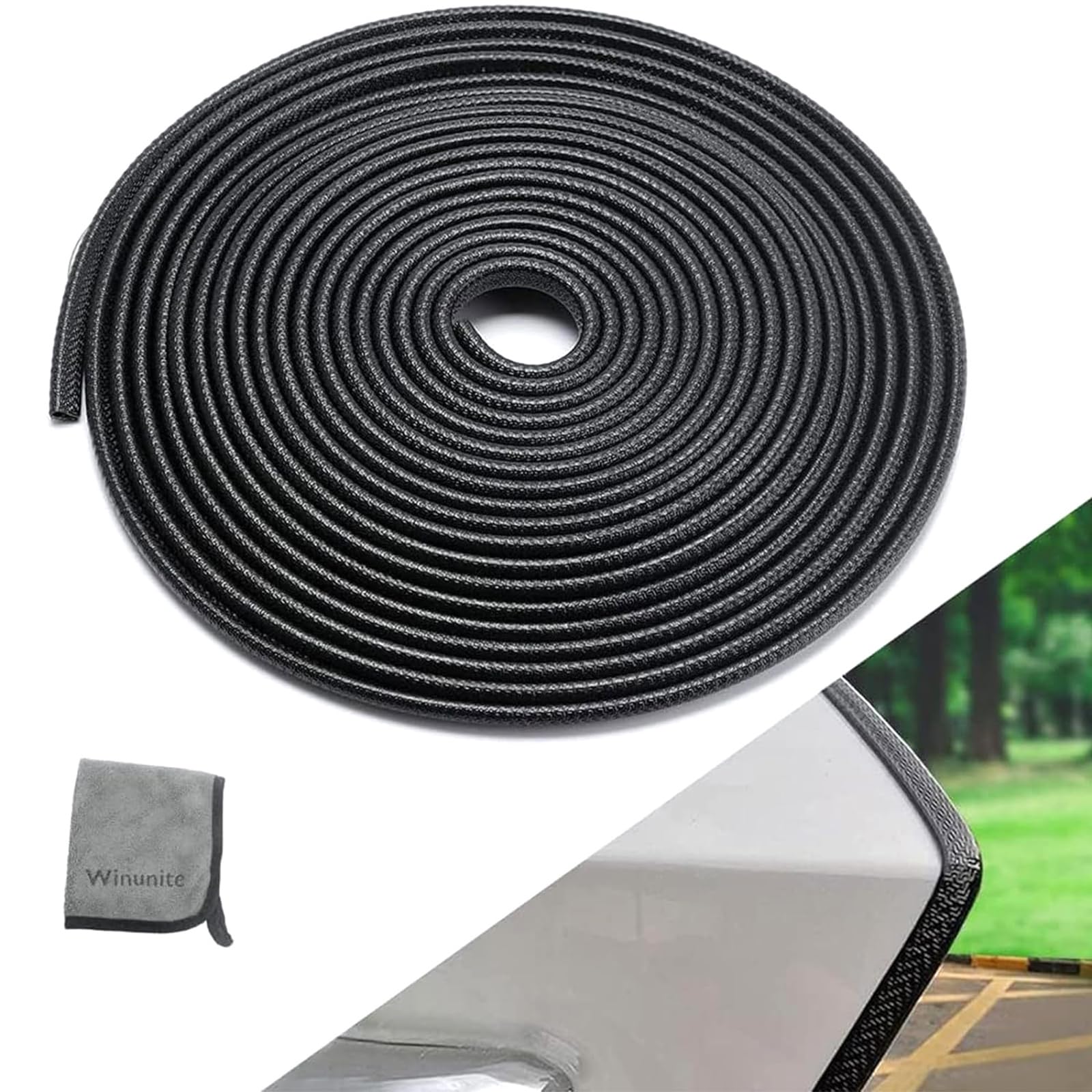 Universal Car Door Seal – Dustproof, Noise Reduction & Shock Protection